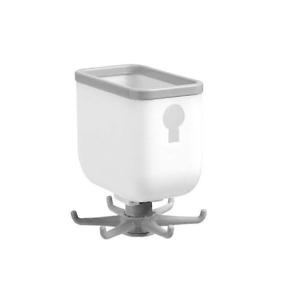 rack storage 360-degree rotating multi-purpose hook self-adhesive plastic