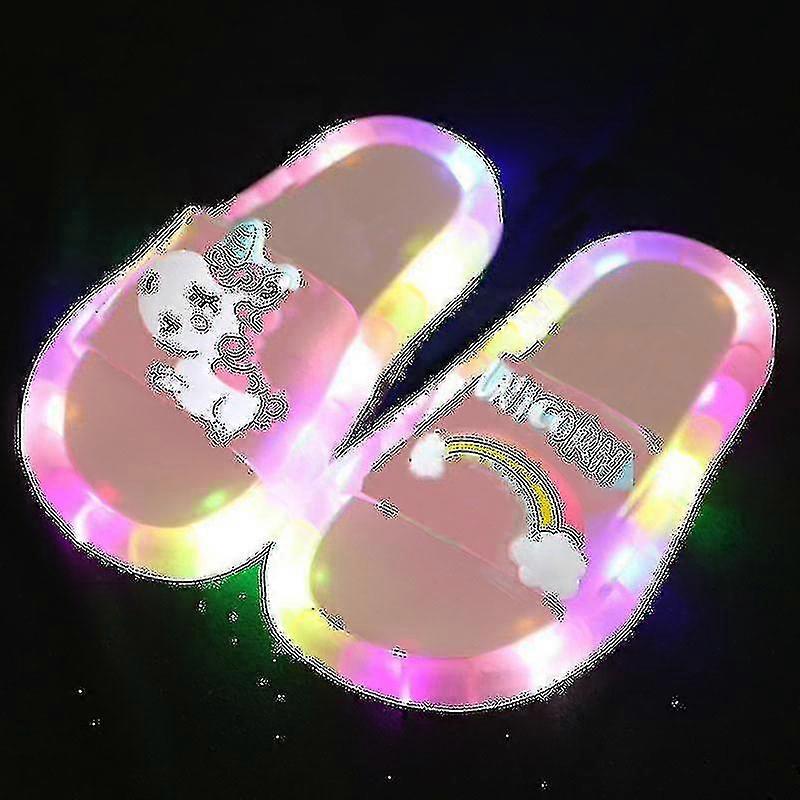 Children's Light-up Slippers Small And Medium Children's Unicorn Light-up Shoes Huggy Wuggy
