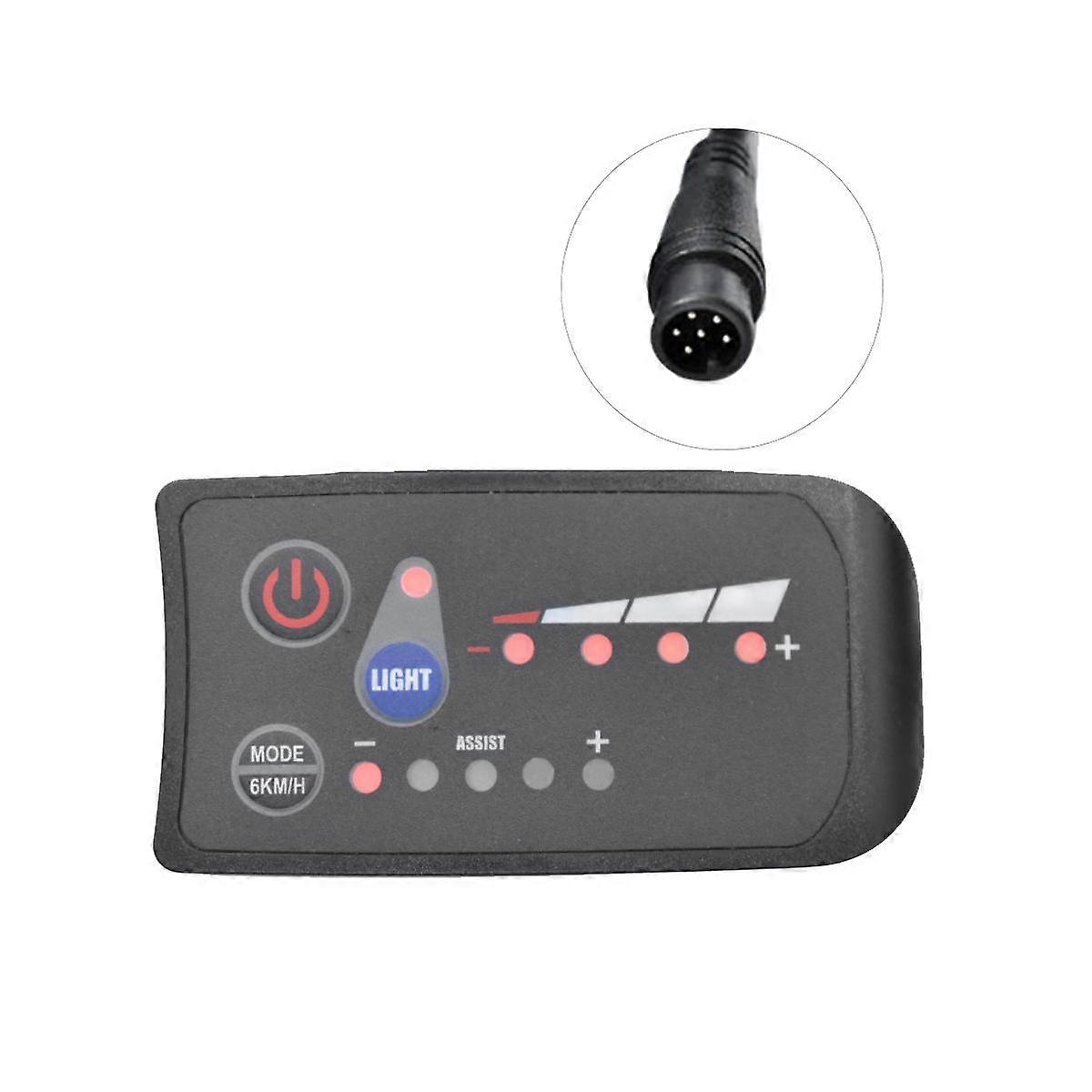 S810 E-Bike Meter LED Display 48V IP65 UART Protocol for Electric Bike Electric Bicycle Meter 6PIN