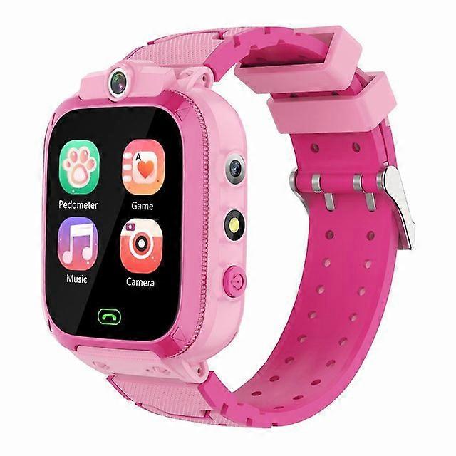 Meninos e Meninas Jogos Infantis Smart Watch 1,44 polegadas HD Touch Screen 14 Jogos de Puzzle Music Video