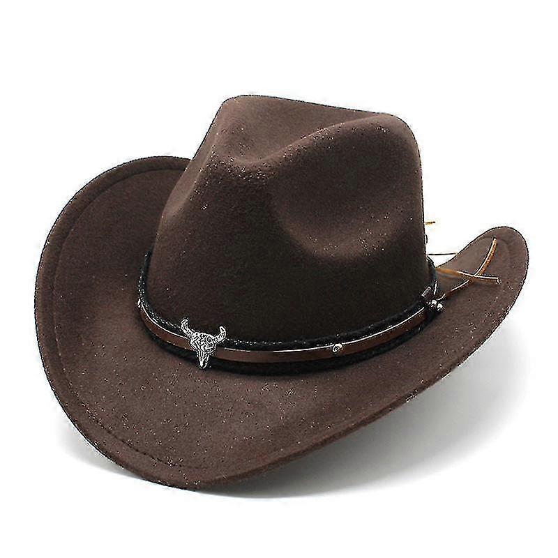 Western Cowboy Top Hat Vilten Hoed