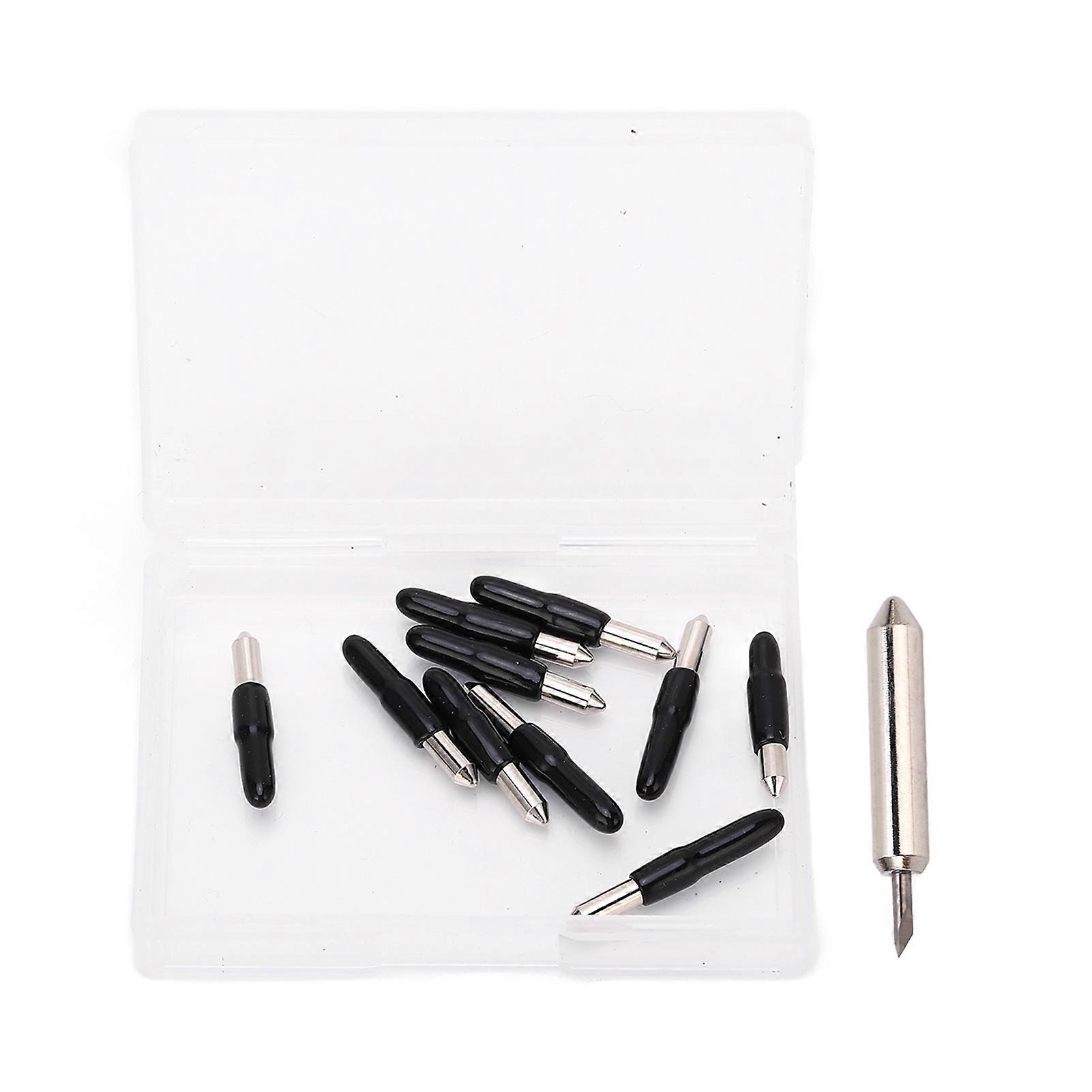 10Pcs Plotter λεπίδα διεισδυτικής υψηλής σκληρότητας χάλυβα 60 κοπτών βινυλίου αντικατάσταση λεπίδων κοπτικών μηχανών για CRICUT JOY