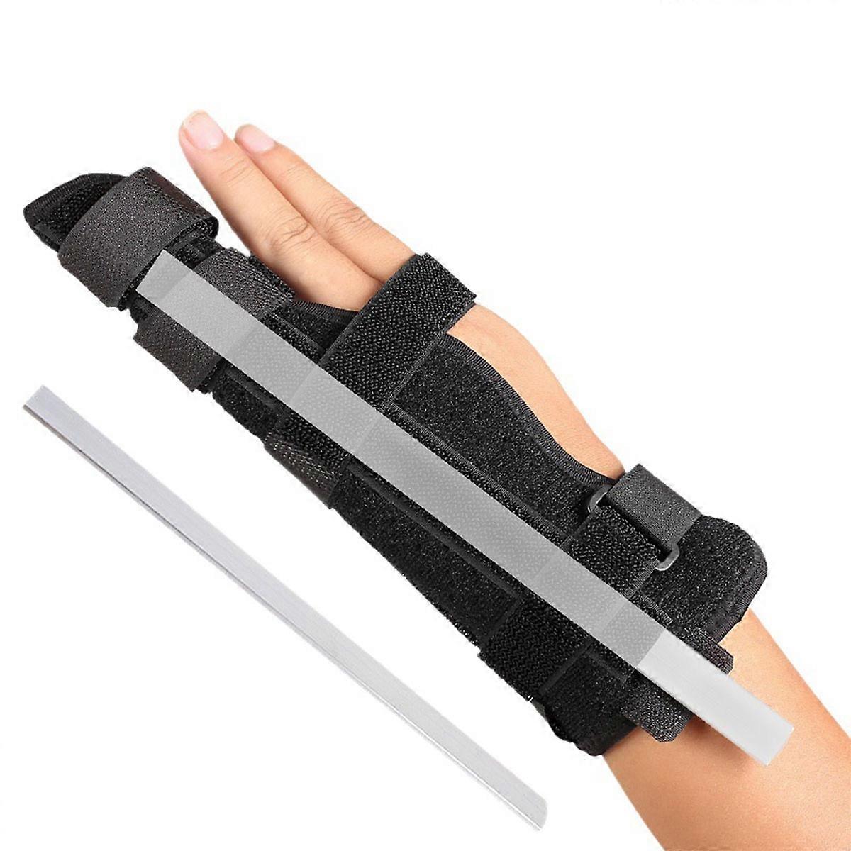 Metacarpal Finger Splint Hand Brace Pinky Finger Splint For Boxer Fractures, Broken Ring, Little Finger Cast, Trigger Finger Immobilizer 1pack(FMI29)