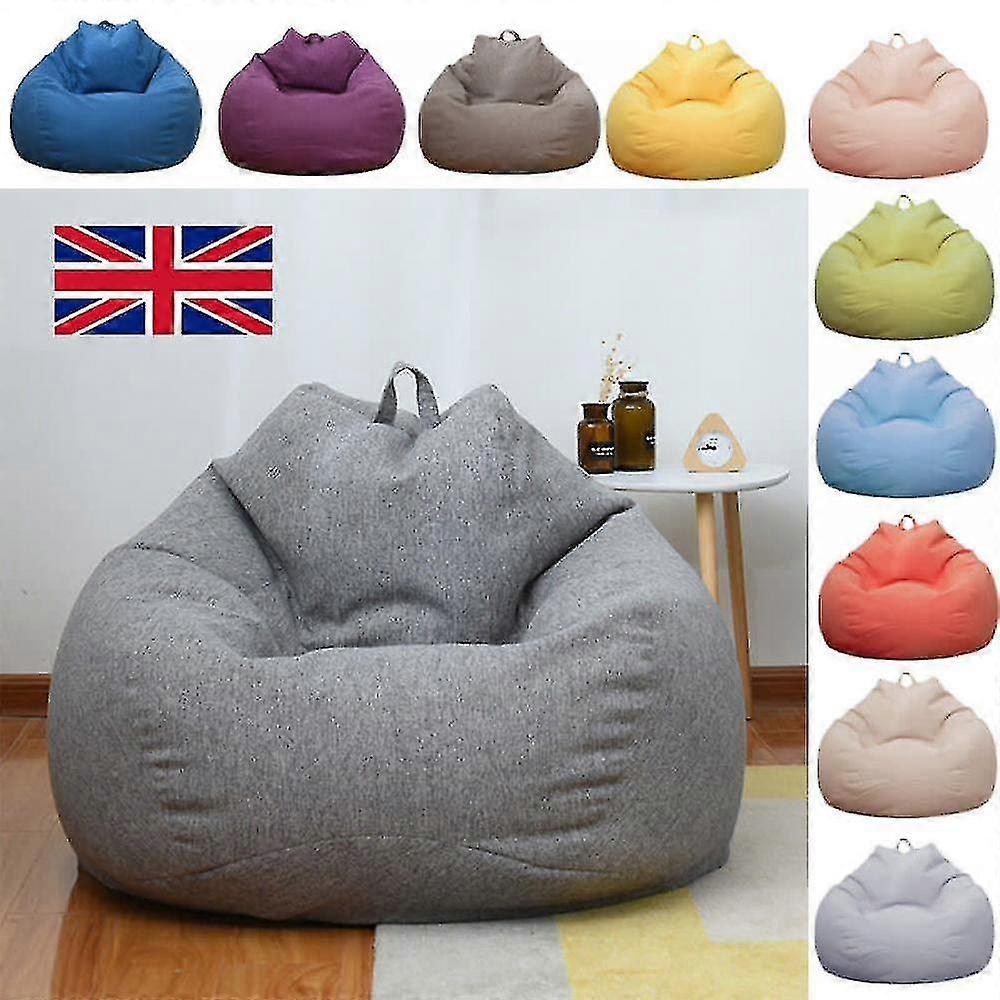 كبير فول حقيبة كرسي أريكة الأريكة غطاء داخلي في الهواء الطلق كسول المتسكع للطفل الكبار