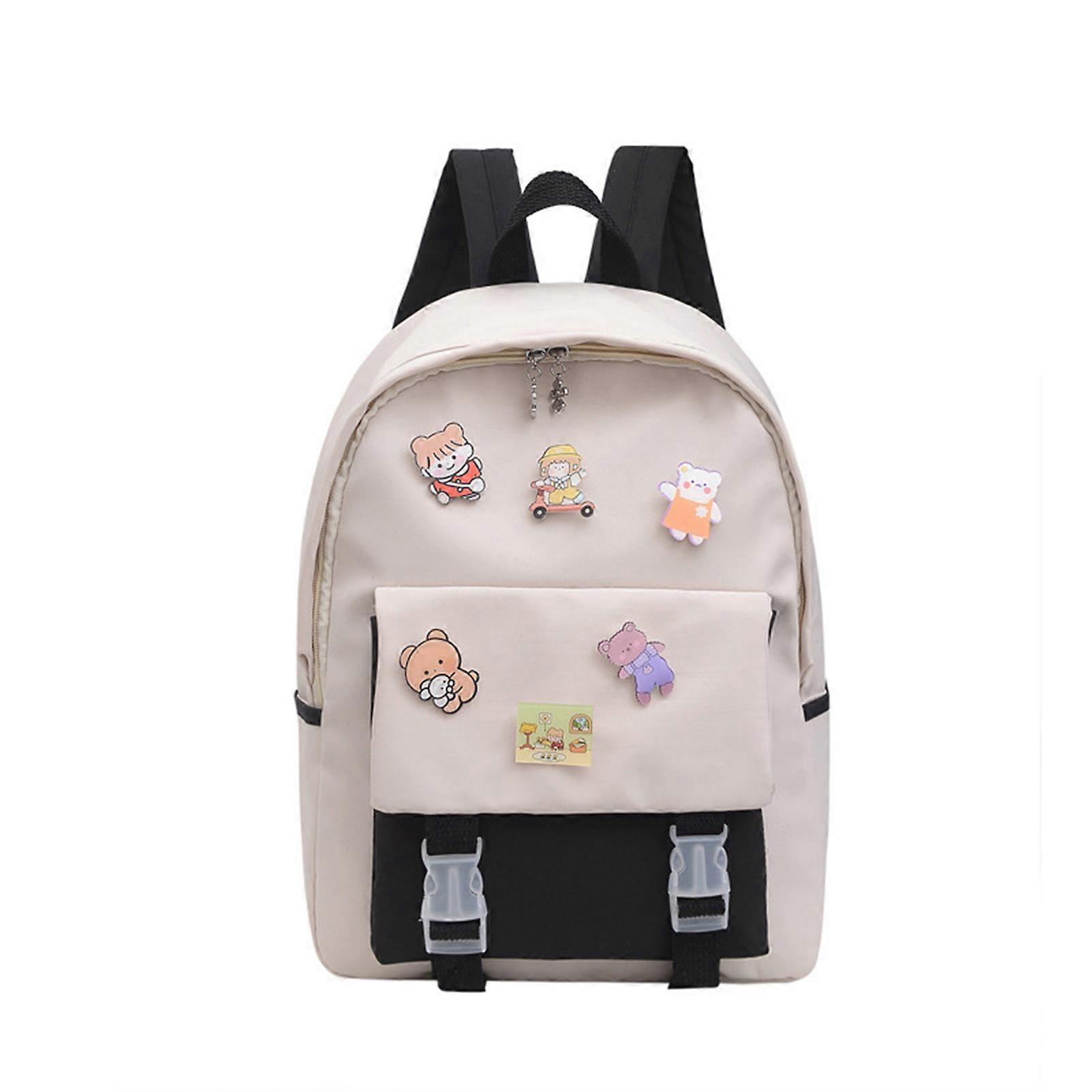 Students Knapsack Backpack Large Capacity Waterproof Backpacks for Everyday Work Study Use