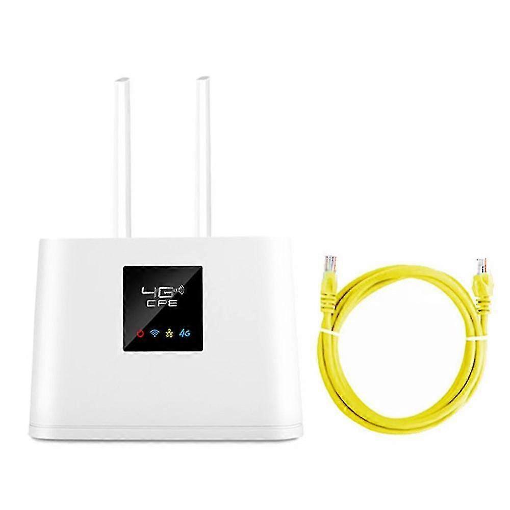 4G Wireless Router mit 2xAntenne 150Mbps Portable 4G Wifi Router Eingebauter Steckplatz Unterstützung Max 20 Benutzer