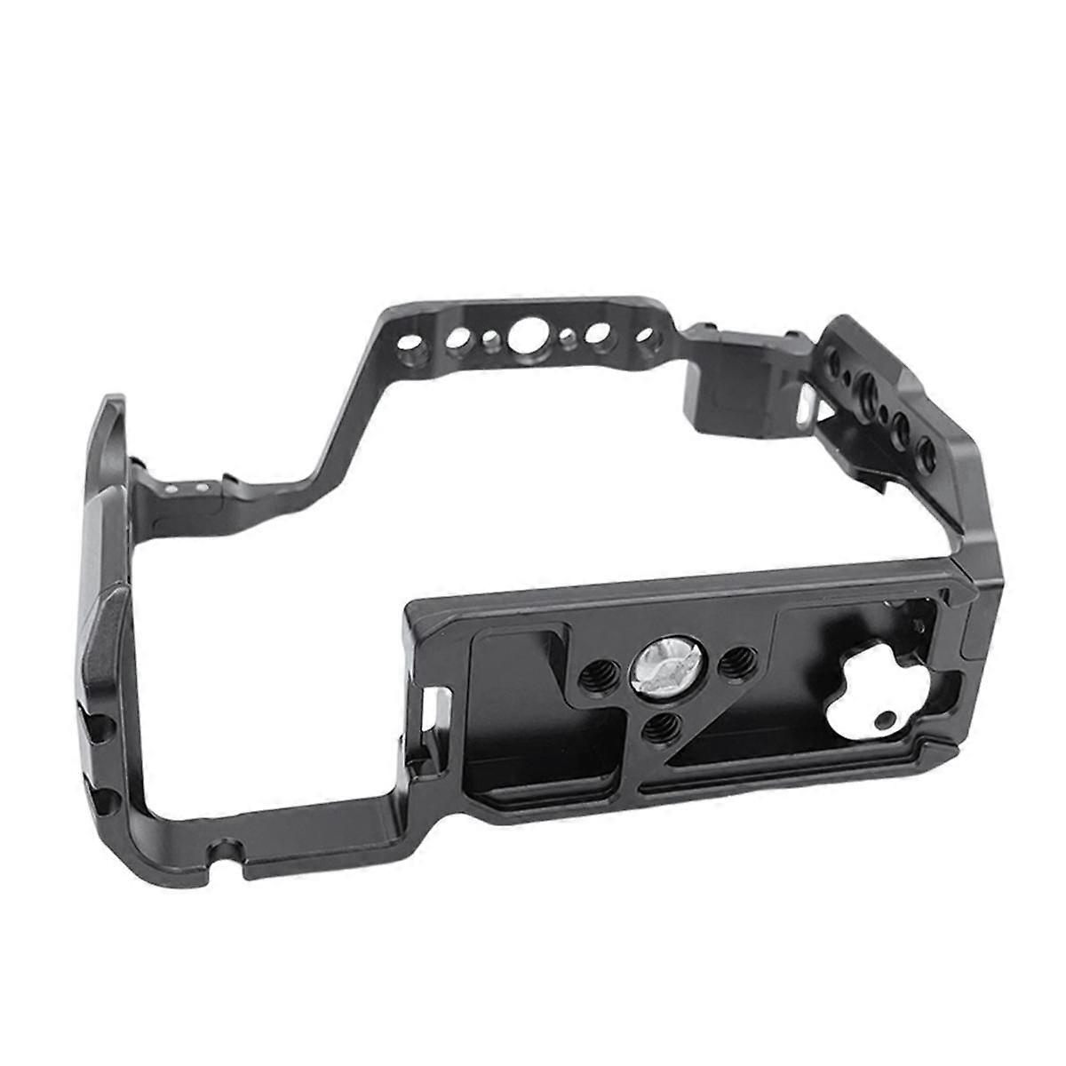 Marco protector de plataforma de jaula de cámara completa para A7C2, A7CR, A7CM2, A7CII, DSLR, trípode, soporte de zapata fría