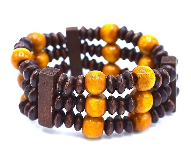 Brown Pearl Bracelet Tripper - Elastic 