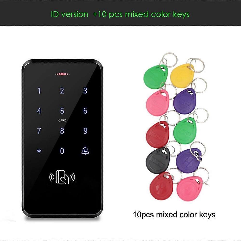 Backlight touch keypad rfid door access control system Reader 125khz 13.56Mhz ip66 waterproof password access control reader