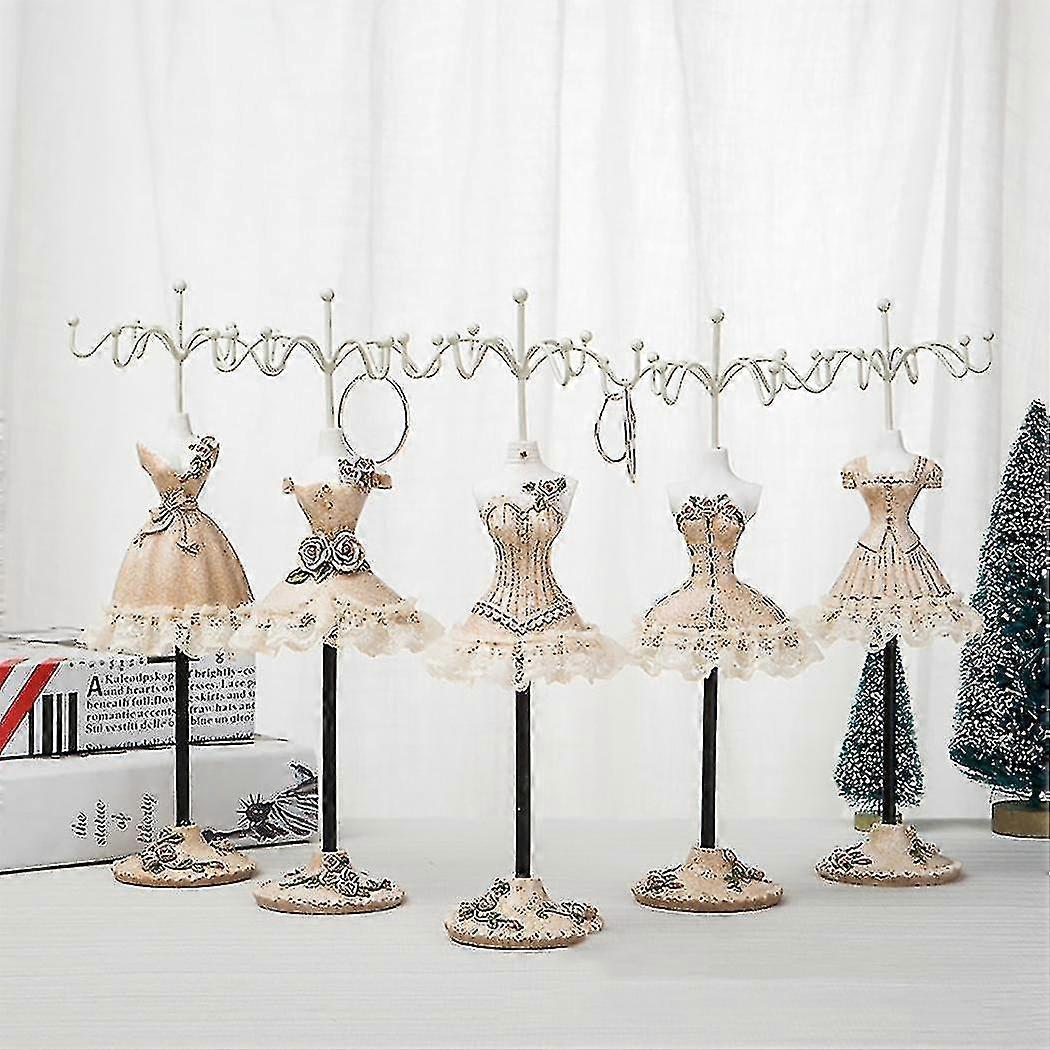 Mode Schmuck Display Rack Drehbare Elegante Schmuck Stand Mannequin