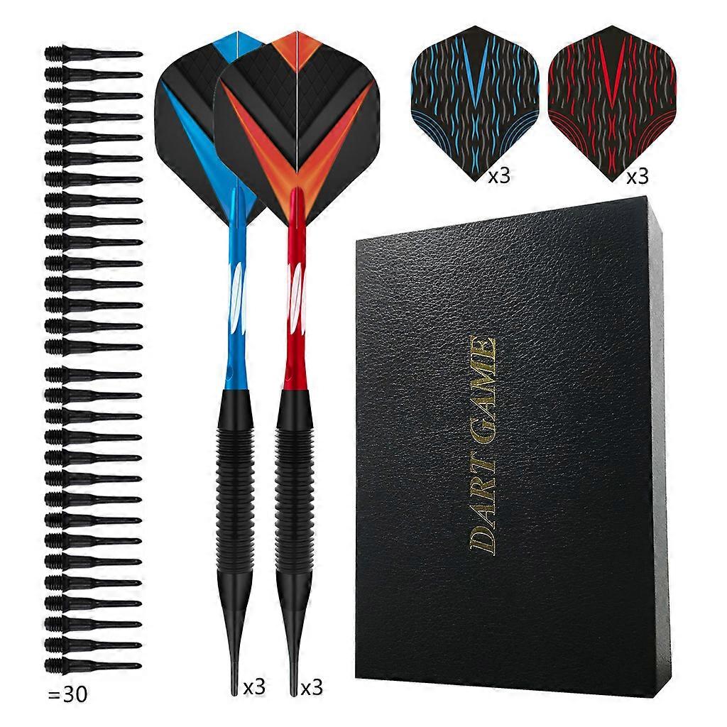 19 Grams Dart Set Premium Aluminum Shaft,Flight Protector Dart Board Kit