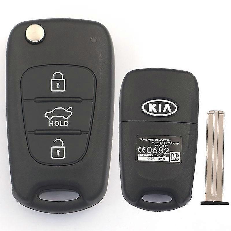 Remote Control Key Shell Kia - New Gatorade Inside Milling