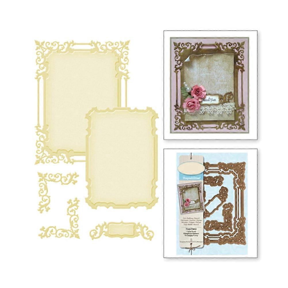 Rectangle Photo Frame Metal Cutting Dies DIY Scrapbook Paper Cards Emboss Craft