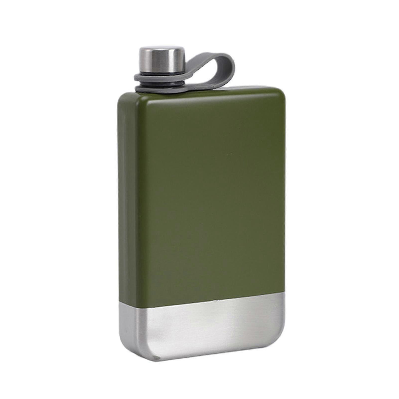 9 Oz Leak-proof Hip Flask With Screw Down Cap 304 Stainless Steel Tour Whiskey Wine Hip Flask For Travel