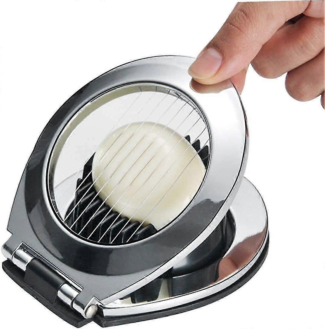 Egg Slicer Egg Cutter Egg Wedger Stainless Steel For Hard Boiled