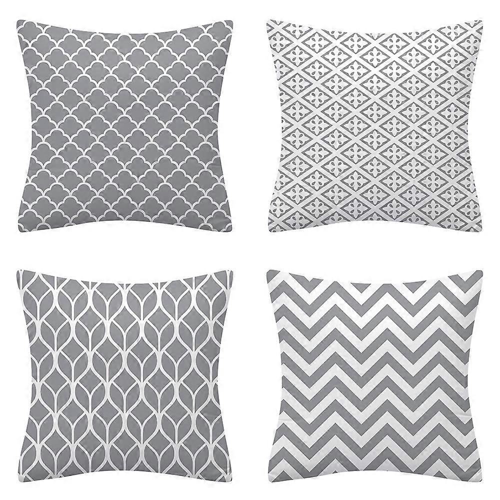 Throw Pillow Covers Cases Geometric