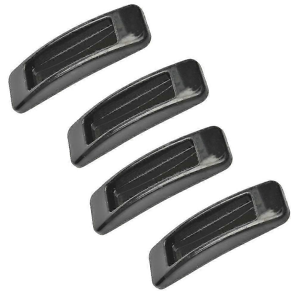 Self-stick Pull Handle Stick-on Handles For Kitchen Cabinet Door Window Abs 4pcs