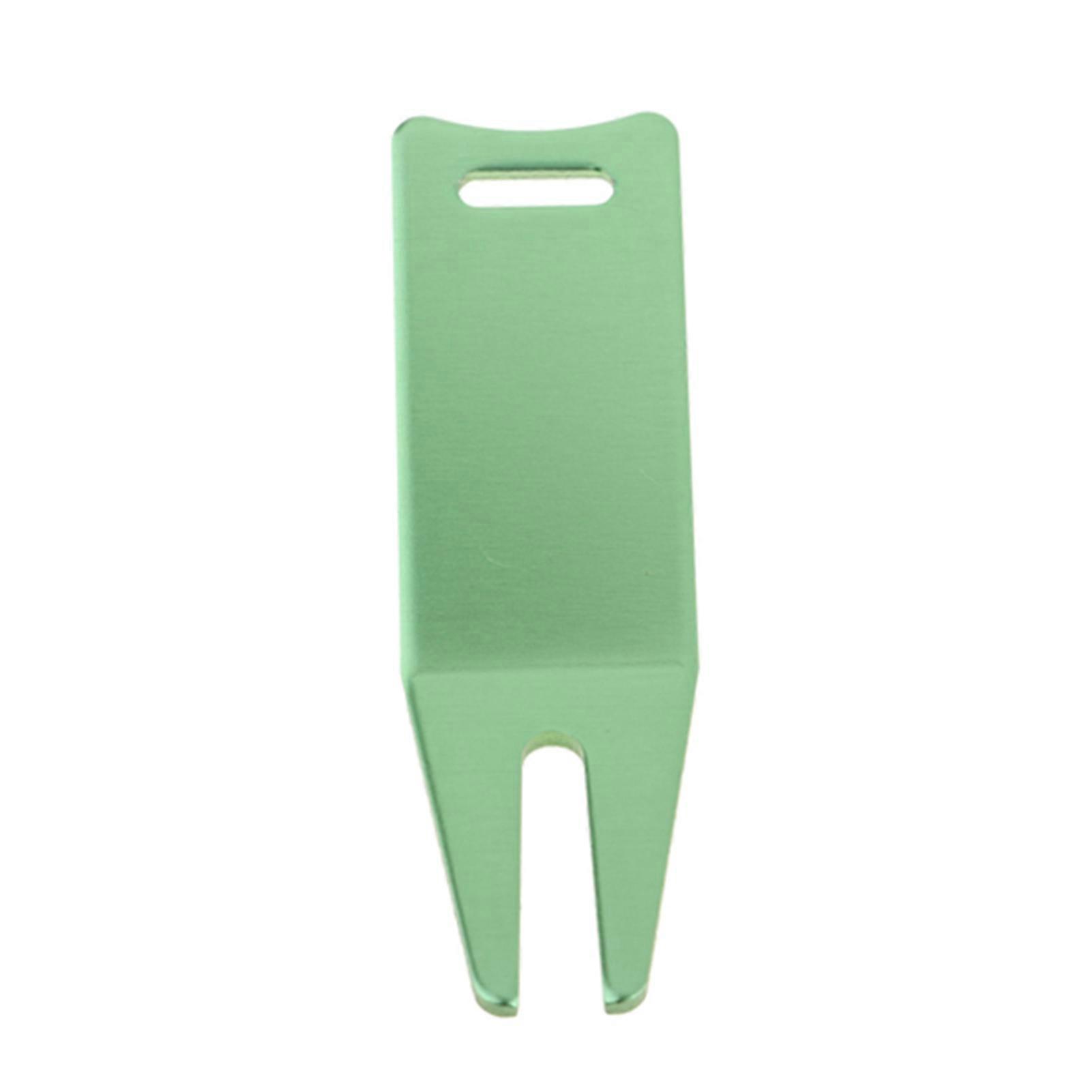 Portable Golf Divot Repair Tool Fork Ball Marker Pitch Cleaner for Outdoor
