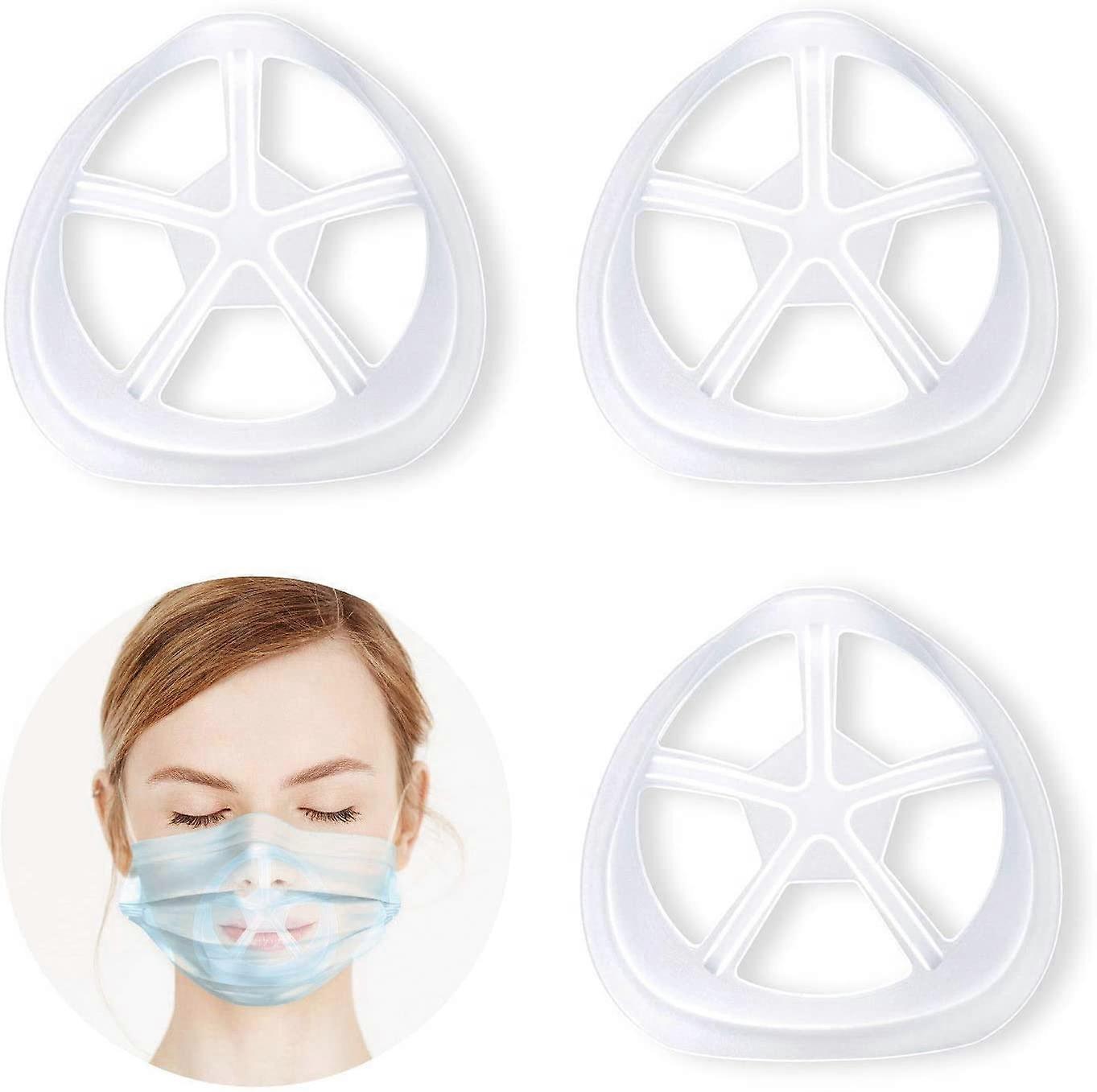 3D Mask Bracket Internal Support Frame Silicone Cool Mask Insert Lipstick Protector