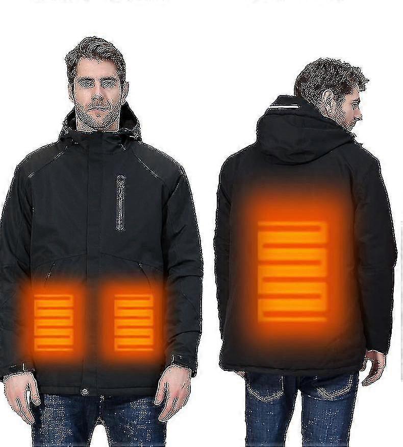 Felpe riscaldate, usb elettrico riscaldamento leggero felpe con cappuccio giacca unisex