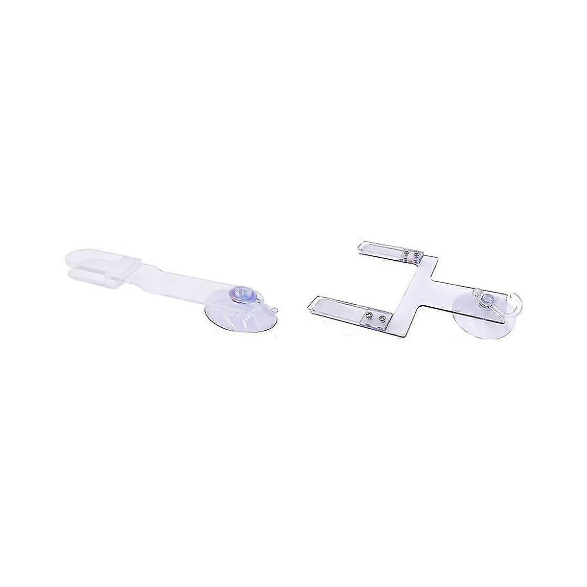 2Pcs Anti-Breakage Clip Manual LCD PCP Clip OC Glass Clip Manual Adjustment Tool Single/Double Clamp