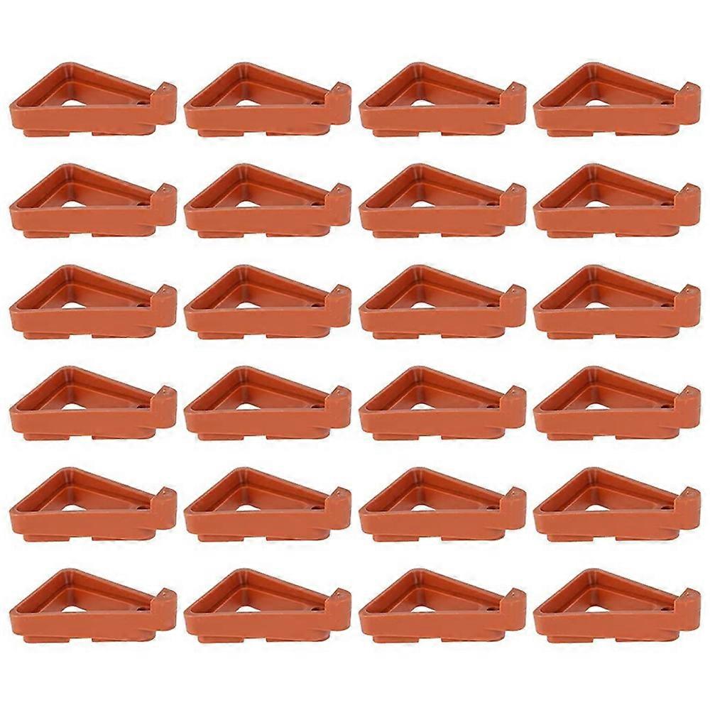 Flower/Plant Pot Feet, 24PCS Invisible Flower Pot Risers Feet Lifters Toes Lifters Supports Suitabl