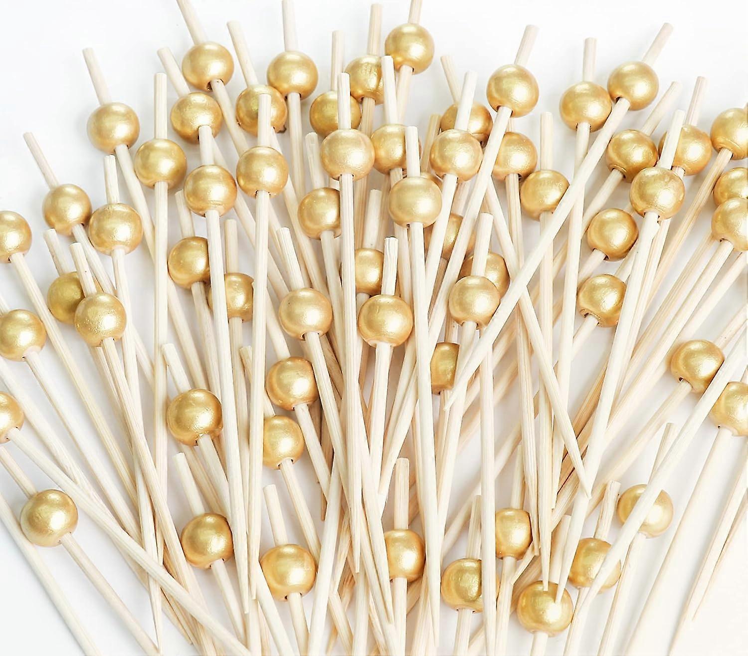 200PCS Cocktail Picks, Fancy Toothpicks for Appetizers, Decorative Skewers for Appetizers Drinks Party Fruit