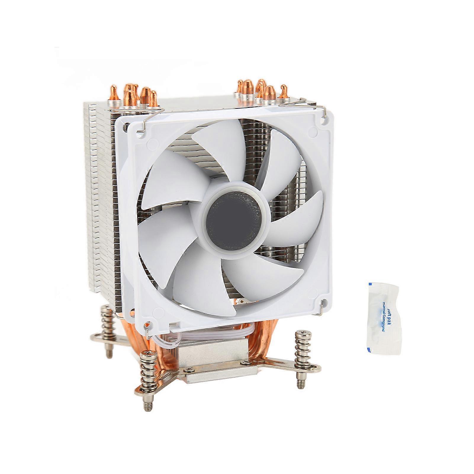 CPU-Luftkühler, 6 Heatpipes, 3-polig, 12 VDC, 48 CFM, 22 dB, CPU-Lüfter mit Hydrauliklager für 2011-Motherboard mit Backplate