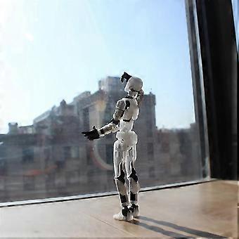 Multi Jointed Movable Robot 3d Printed Mannequin Toyslucky Pvc Model Full Body Activity Robot