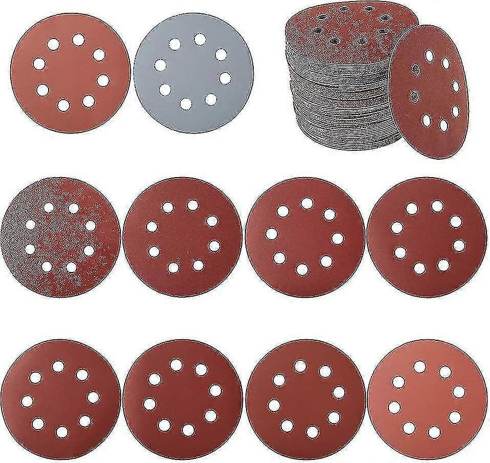 100pcs 80-800 Grit Sanding Discs for Circular Sander
