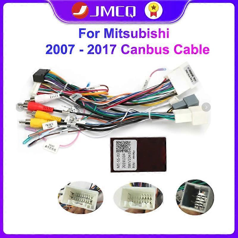 For Mitsubishi 2007 - 2017 Power Cord With Canbus