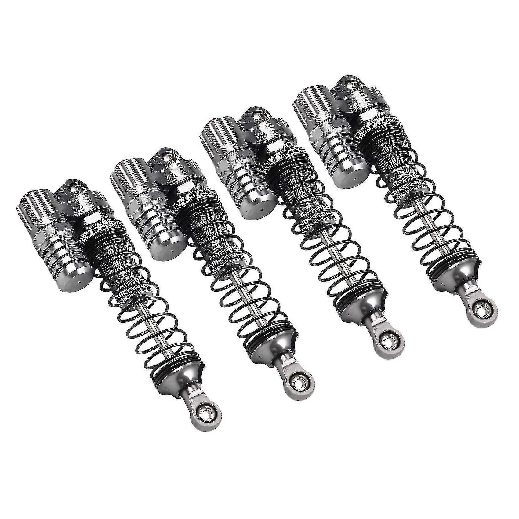 4個のアルミニウム合金90mmショックアブソーバー、1/10スケールRCロッククローラー用