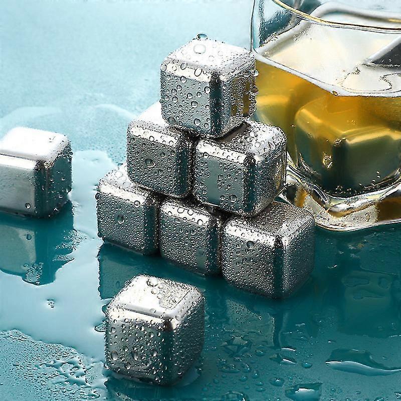 304 stainless steel ice cubes, quick-frozen ice cubes and metal ice cube clips can be recycled