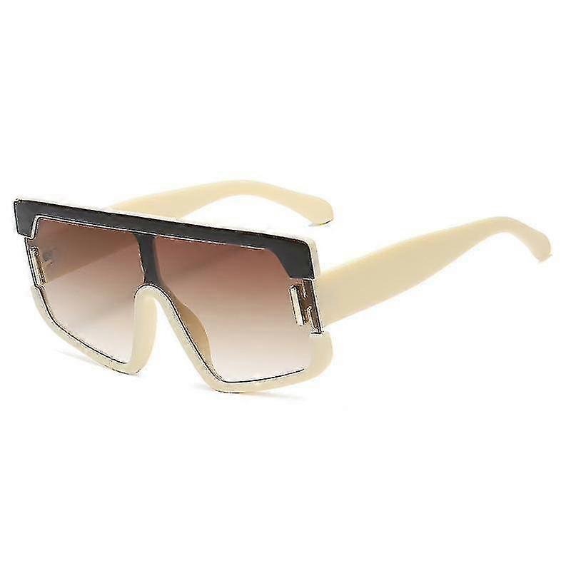 square sunglasses women tea)classic protection beige-gradient