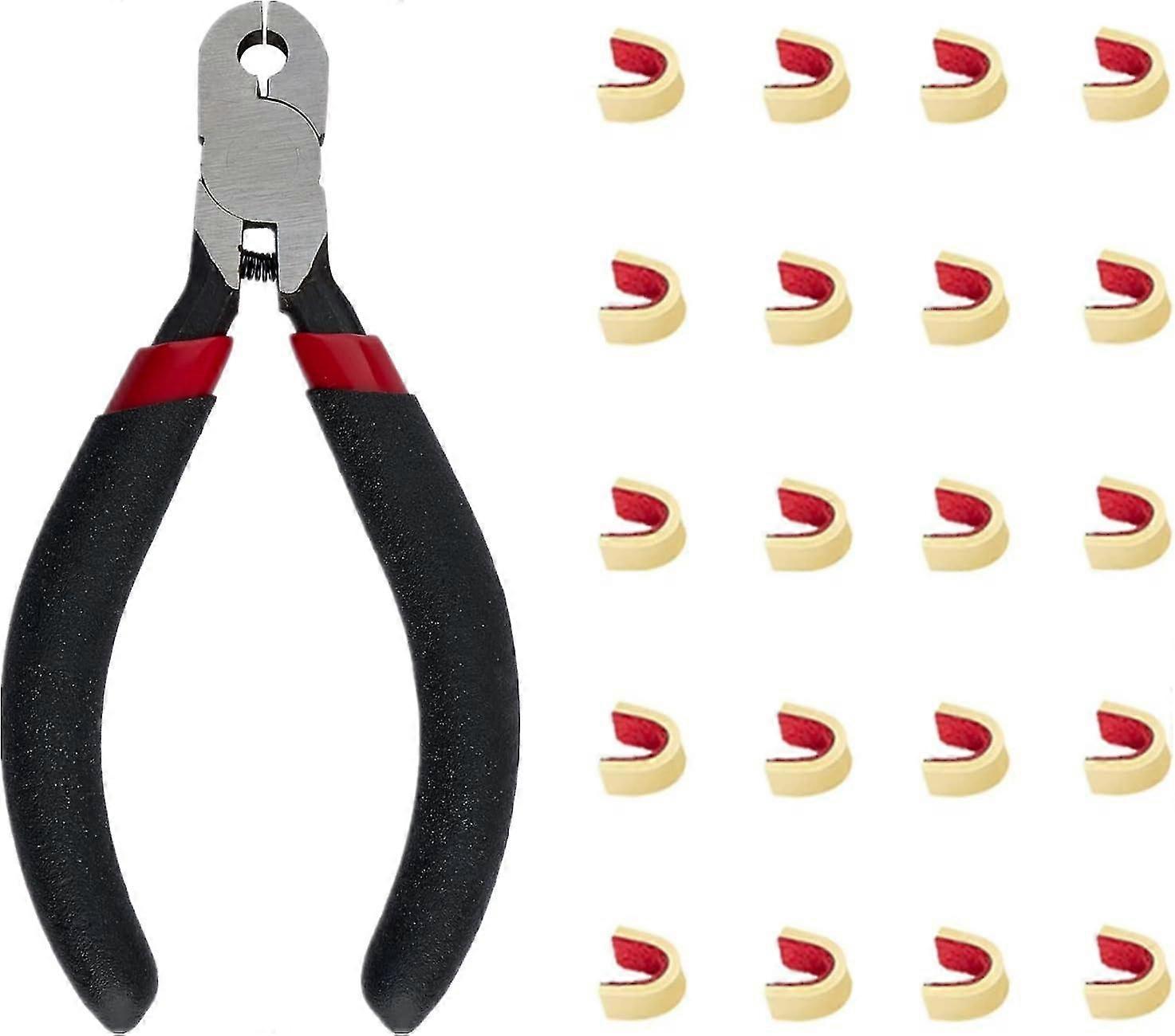 Bågskytte Nocking Points Tång Set - 20 Bowstring Nocking Points