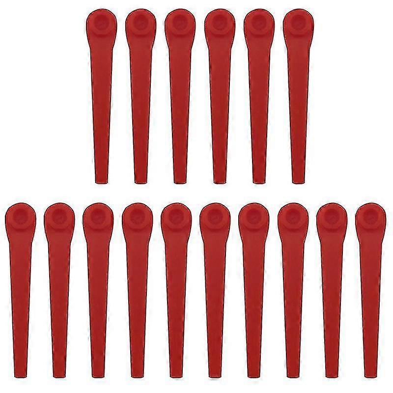 100pcs Plastic Grass Trimmer Blades Replacement Lawn Mower Blade