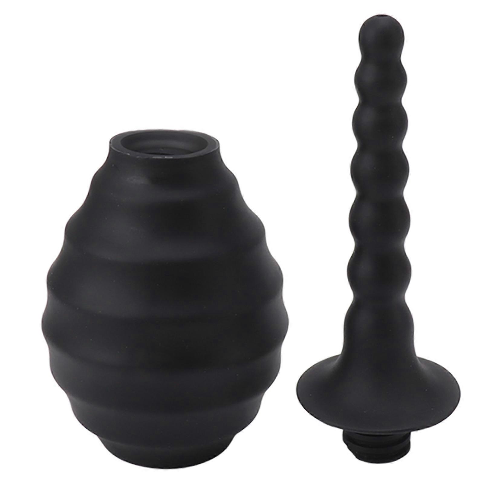 Enema Douche Bulb Kit Reusable Odorless Easy To Use Soft Silicone Douche Enema Bulb Tool for Men Women