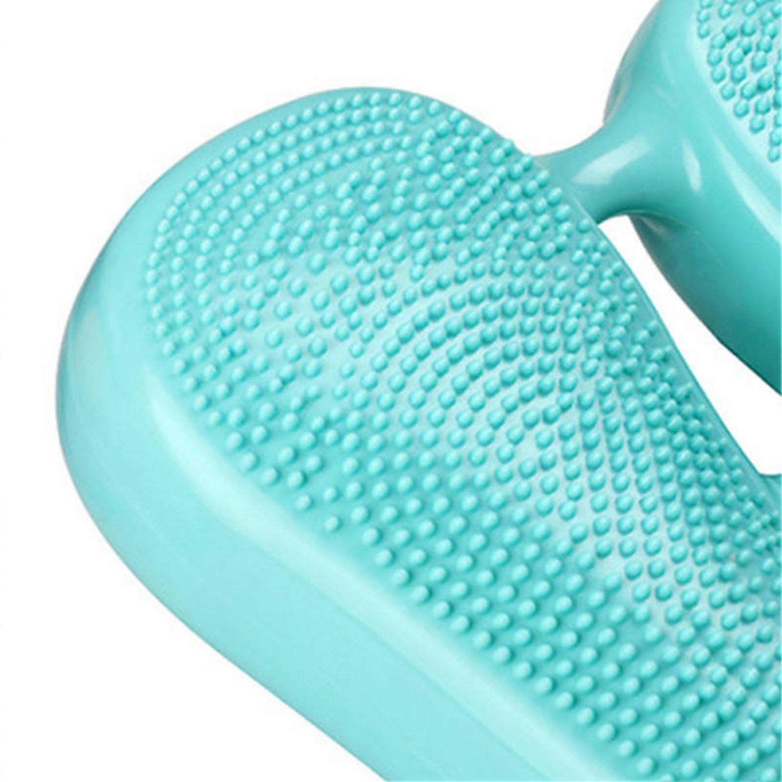 Mini Multifunctional Inflatable Stepper PVC Massage Dot Exercise Cushion Board compatible Home Gym Green