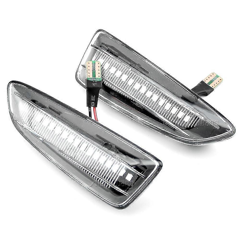 2pcs Led Amber Dynamic Flowing Turn Signal Side Marker Light For Opel Astra J K 2015 Zafira C Insignia B Grandland X 2017