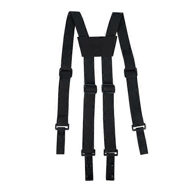 KUNN Tactical Suspenders Police Duty Tool Bags Belt Harness for Men,1.5 Inch Adjustable Tool Tool Bags Belt Suspender with 4 Loop Attachments