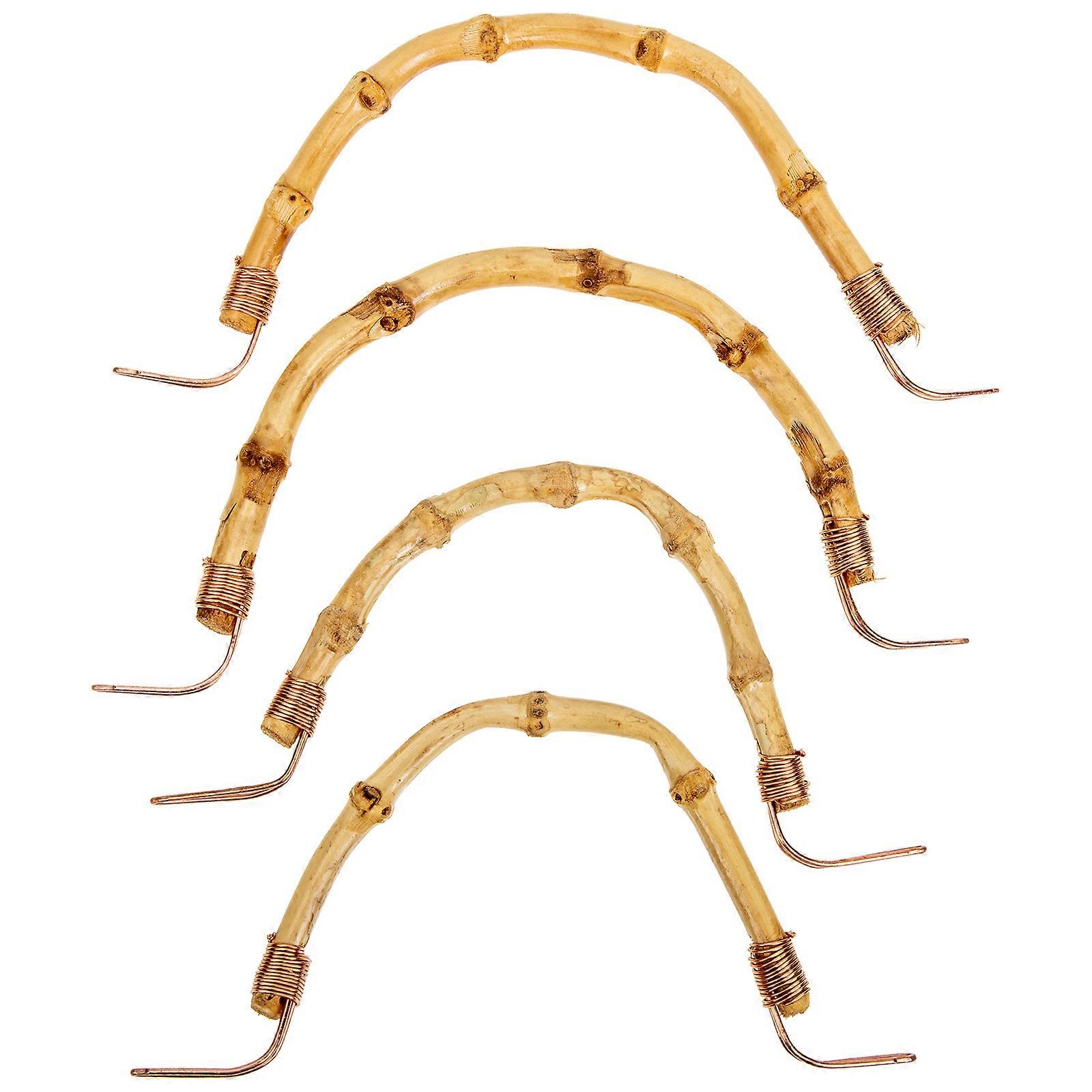 4Pcs Bamboo Handle Kitchen Kettle Handle Teapot Grip Handle Kettle Accessories