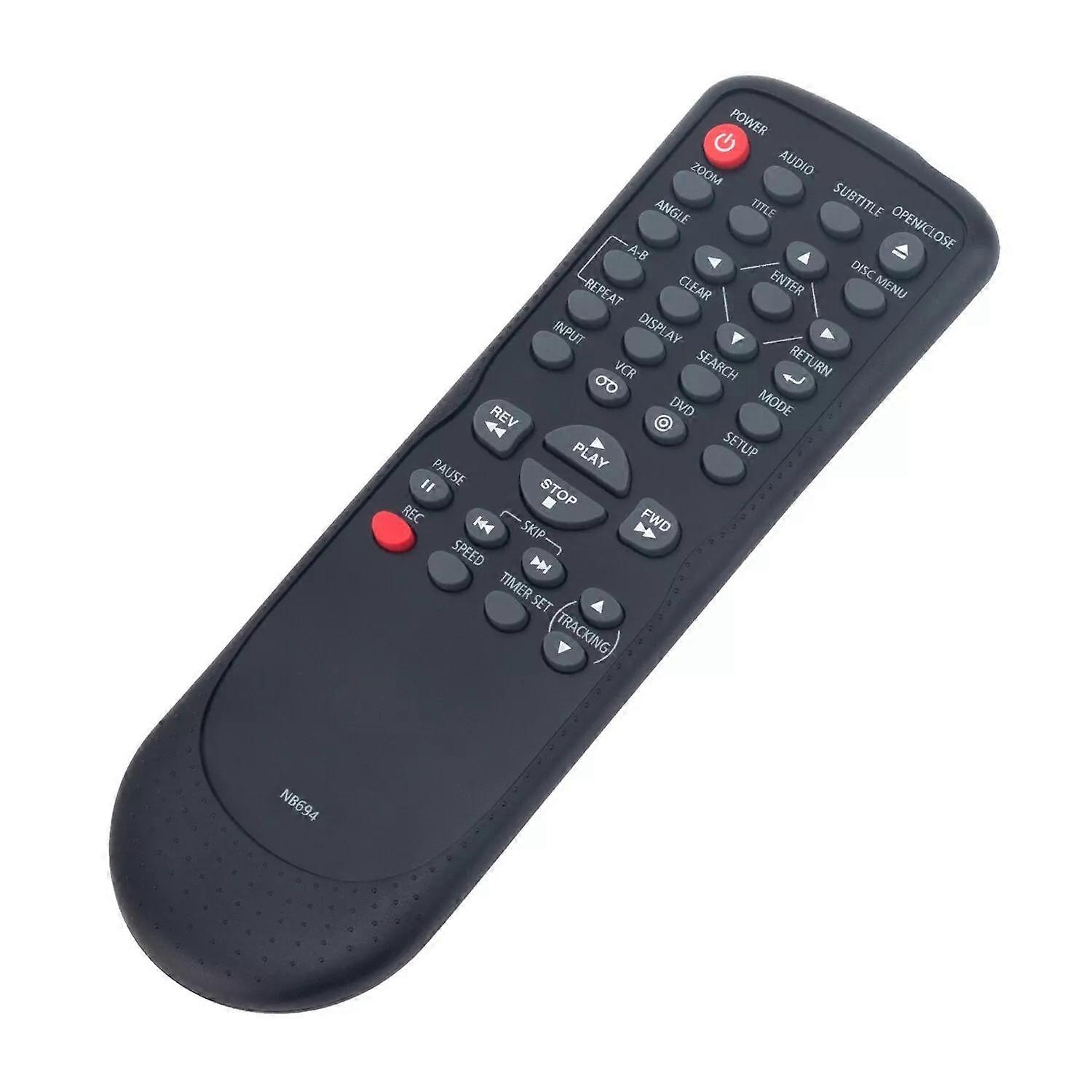 New NB694 NB694UH Remote Control For Sanyo FUNAI DVD VCR FWDV225F DV220FX5