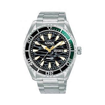 Lorus sport man Men's Analog Quartz watch with stainless steel bracelet RH385AX9S