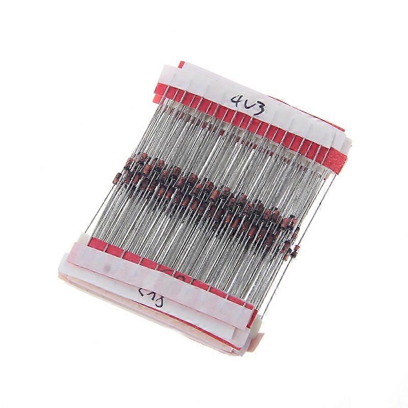 270 Pcs 2.4V-33V 27 Values 1/2W 0.5W Zener Diode Assorted Kit