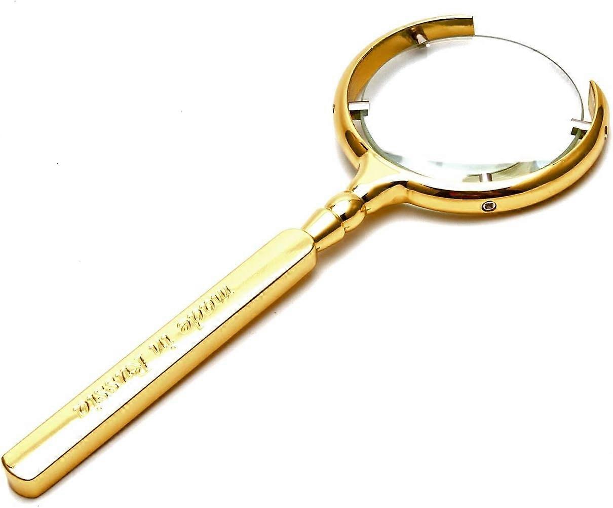 2025 Suitable Metal 8x Magnifying Magnifier for Hobby, Study, Reading, Error Checking and Amblyopia, Insect Observ