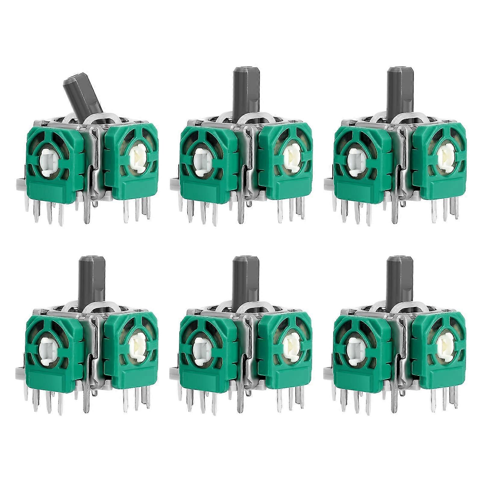 3D Joystick Module, 6pcs 3D Analog Joystick for PS4 Dualshock 4 Xbox One Controller Xbox Elite Wireless Controller