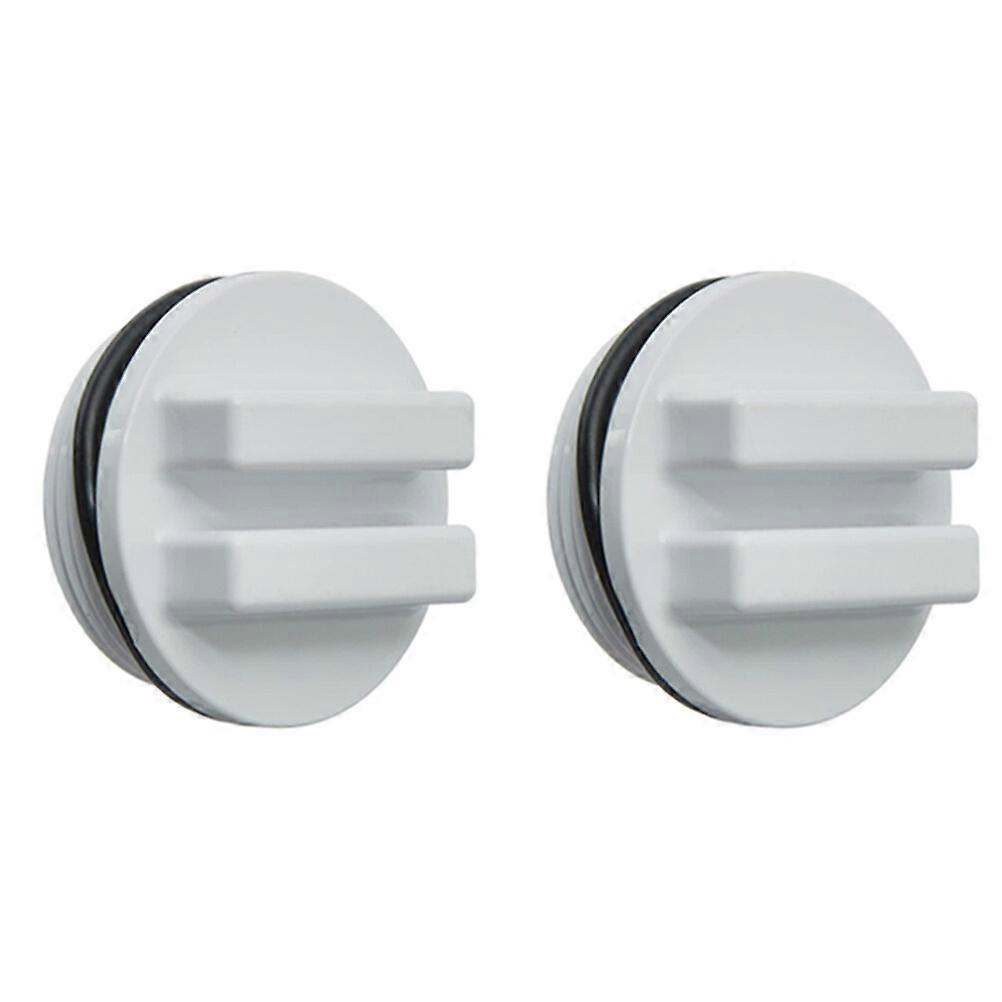 2PCS 1.5" Pool Return Line Winterizing Plug Filter Drain Plug with O-Ring