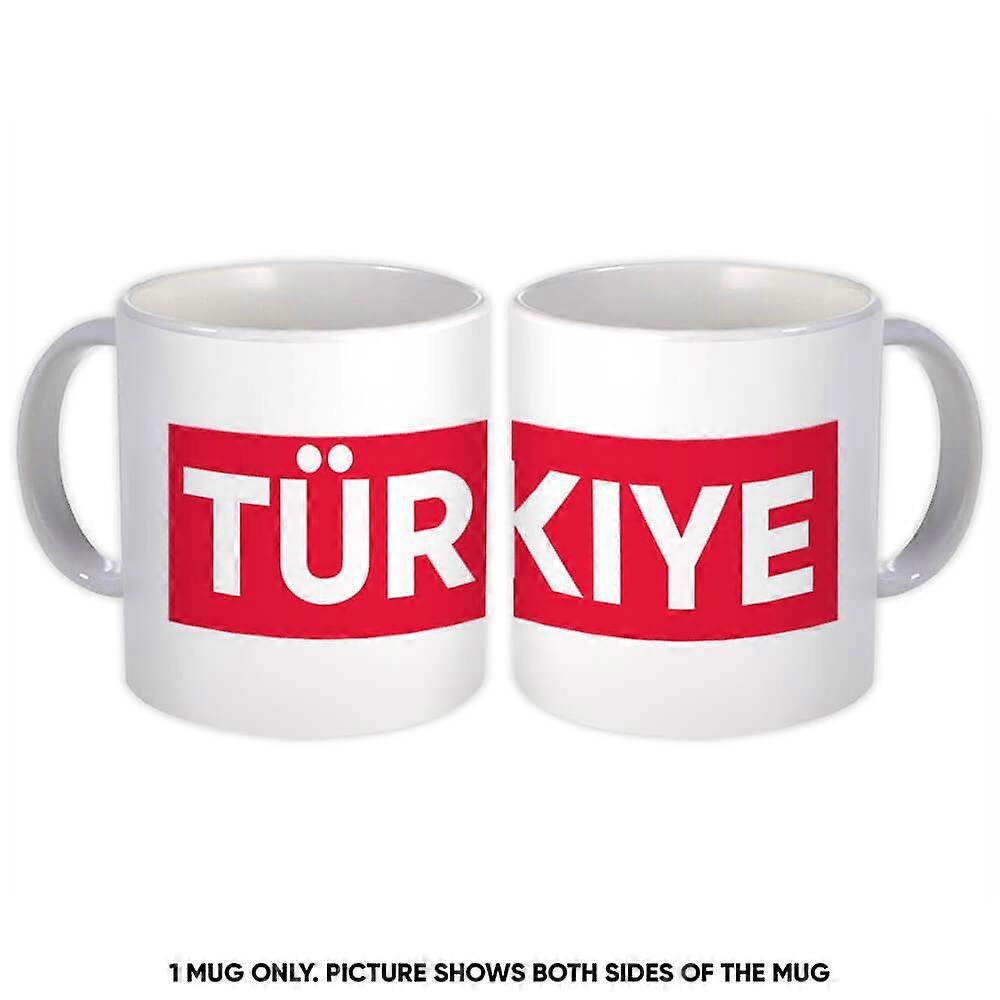 Gift Mug: Turkiye Turkey Red