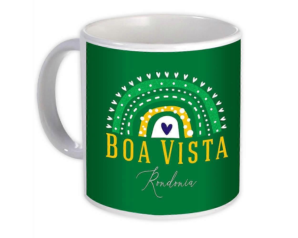 Gift Mug: Boa Vista Roraima Rainbow