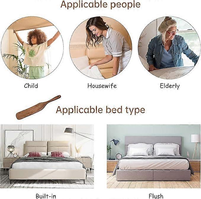 Mattress lift for changing sheet bed skirts, bed making tool to make ...